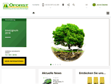 Tablet Screenshot of oeforst.jd-partner.at